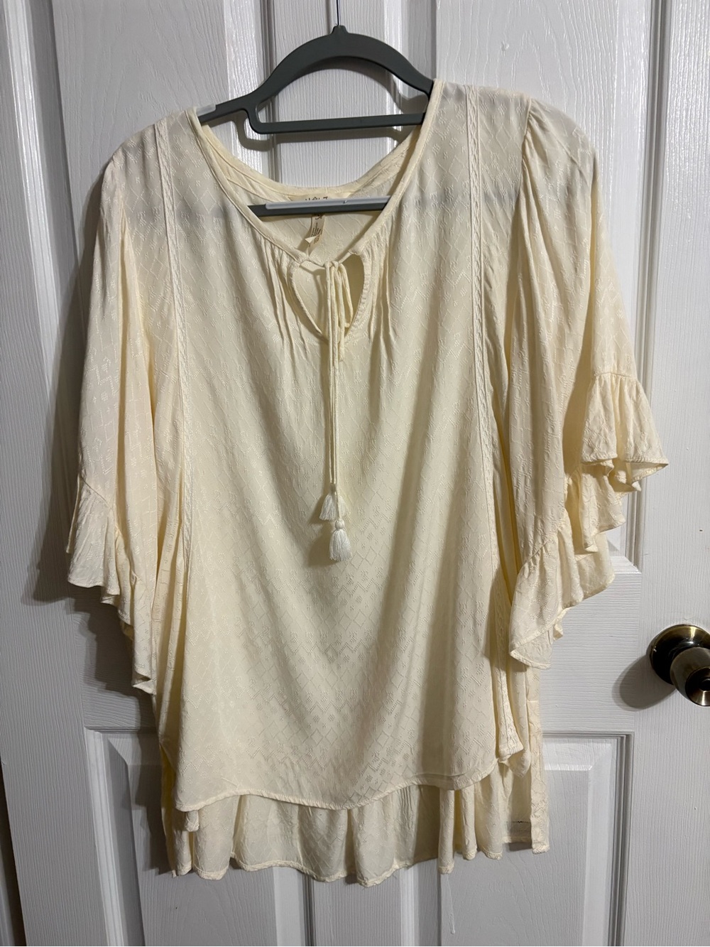 Matilda Jane  Boho Tassel Tie Women's Top - perfect season transition piece
